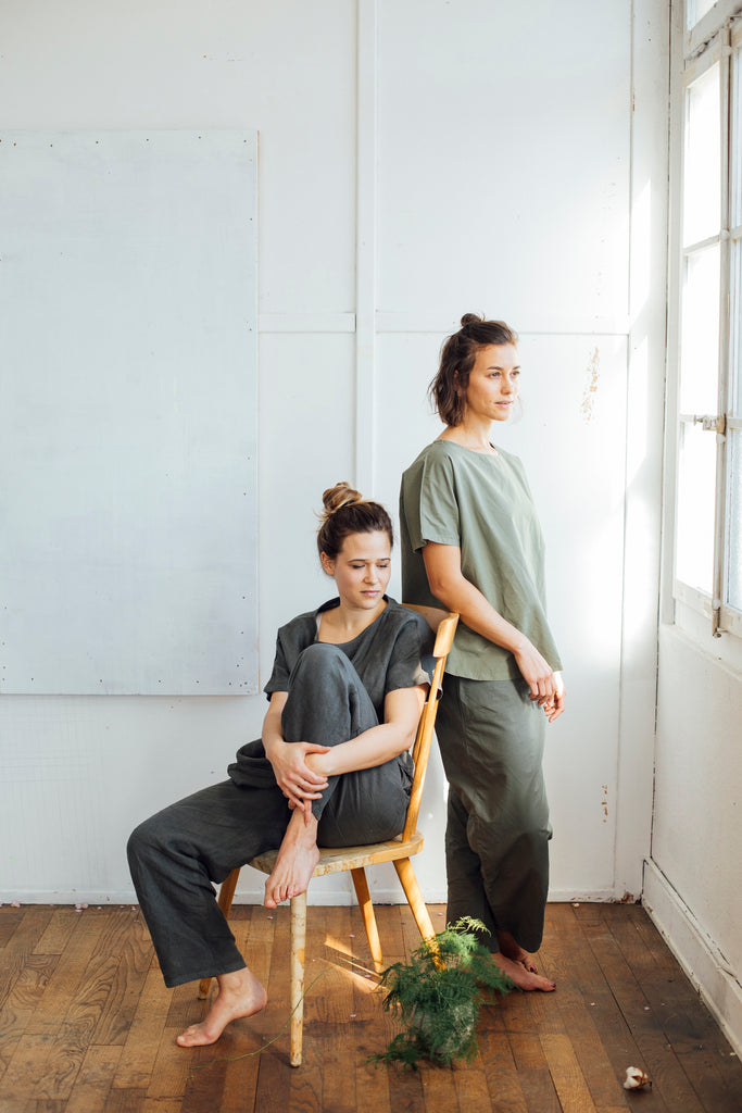 Loose fit pants Beluga - somi-shop.ch